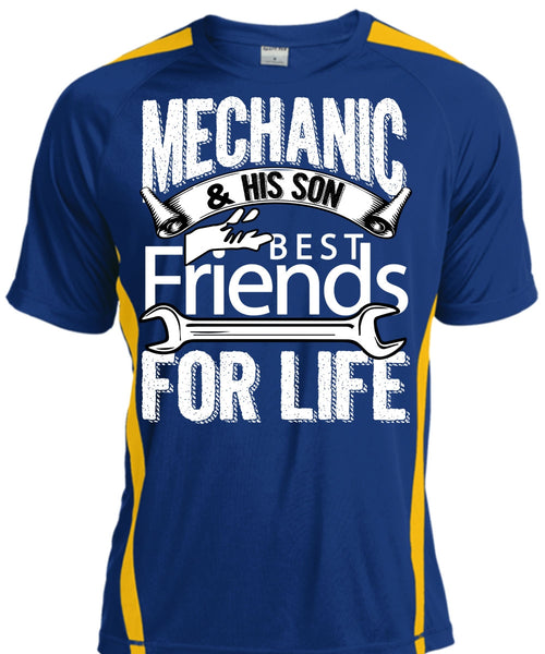 Mechanic And His Son Best Friends For Life T Shirt, Being A Mechanic T Shirt, Cool Shirt