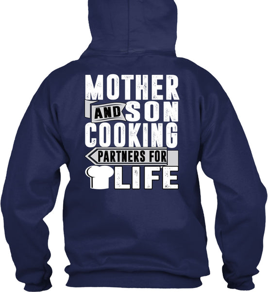 Mother And Son Cooking T Shirt, Partners For Life T Shirt