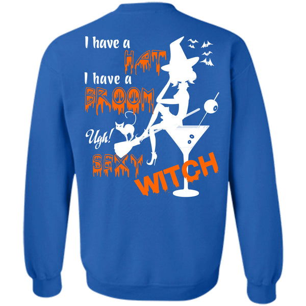 I Have A Broom T Shirt, Wait For Halloween Sweatshirt