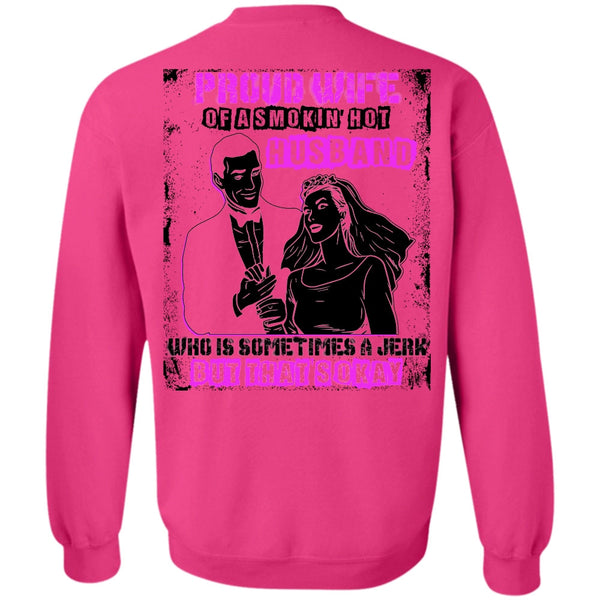 I Love Husband T Shirt, Proud Wife Sweatshirt