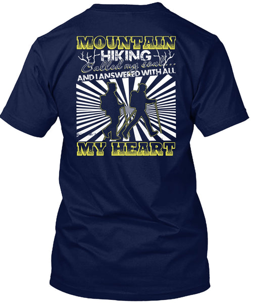 Mountain Hiking T Shirt, I Love Hiking T Shirt