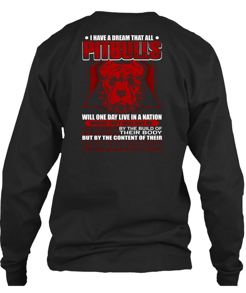 I Have A Dream That All Pit Bulls T Shirt, My Pets T Shirt