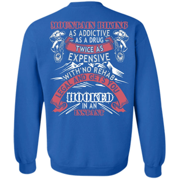 Gets You Hooked T Shirt, I Love Biker Sweatshirt