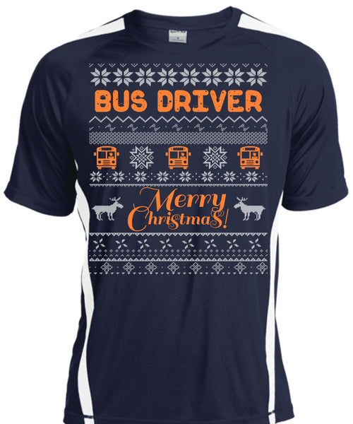 Bus Driver Merry Christmas T Shirt, Being A Driver T Shirt, Cool Shirt