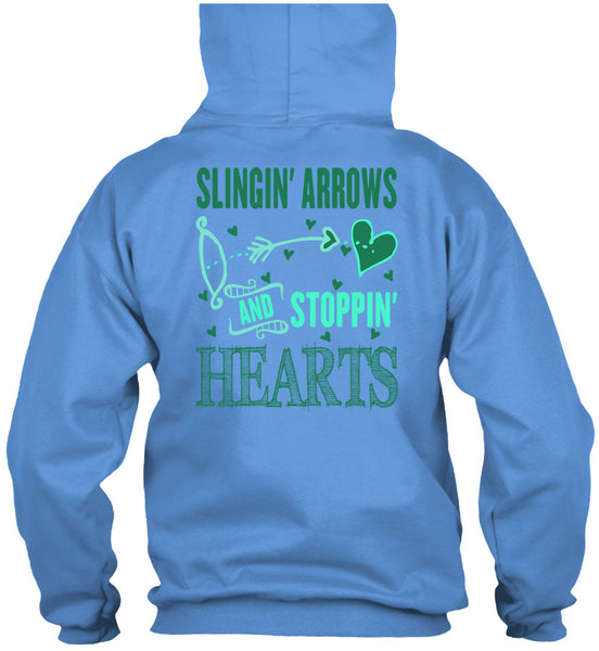 Slinging Arrows And Stopping Hearts T Shirt, Being A Husband T Shirt