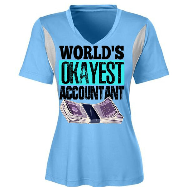 World's Okayest Accountant T Shirt, I Love Accountant T Shirt, Awesome T-Shirts