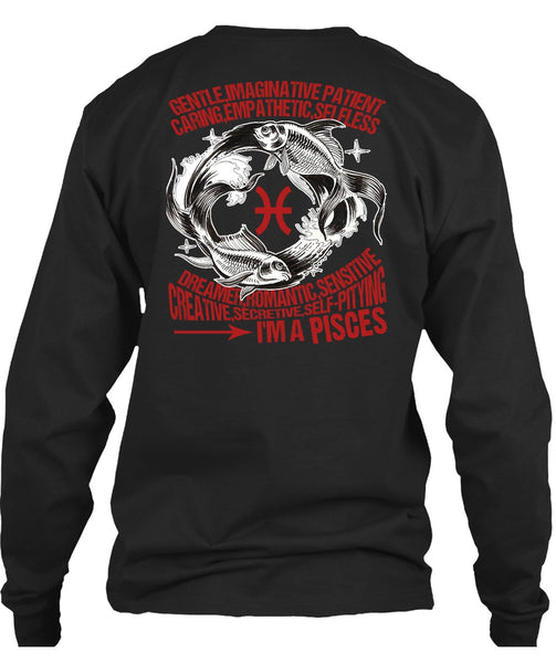 I'm A Pisces T Shirt, Imaginative Patient T Shirt