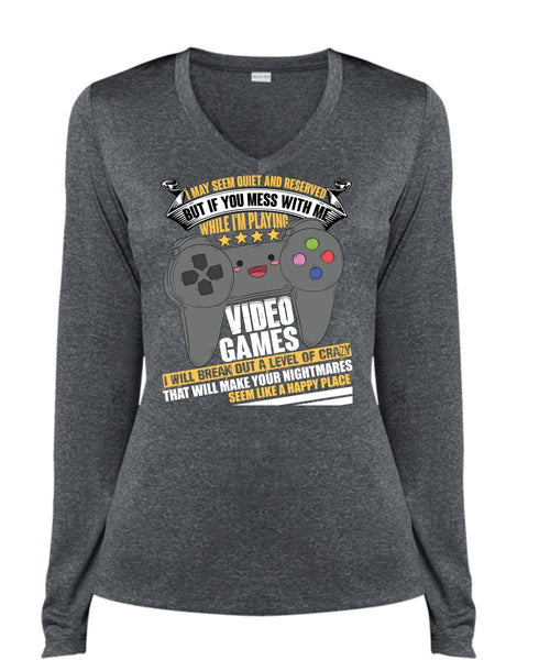I'm Playing Video Games T Shirt, Like A Happy Place T Shirt