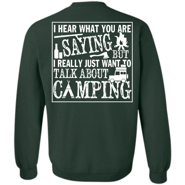 Being A Camping T Shirt, I Love Camper Sweatshirt