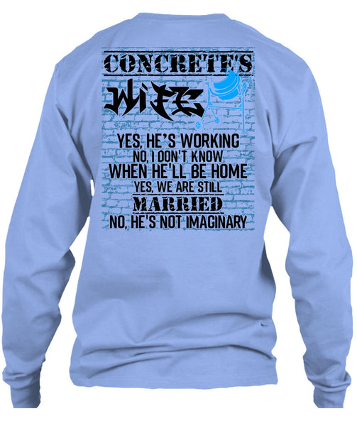 Concrete's Wife T Shirt, I Love My Wife T Shirt