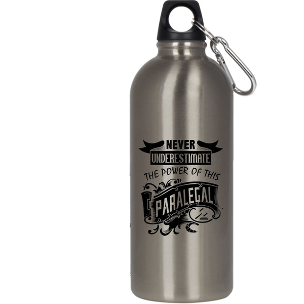 The Power Of This Paralegal 20 oz Stainless Steel Bottle,Cool Gift For Paralegal Outdoor Sports Water Bottle