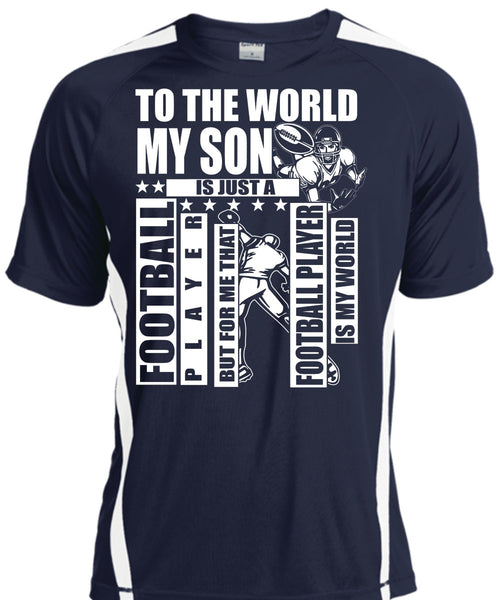 To The World My Son T Shirt, Football Player T Shirt, Cool Shirt