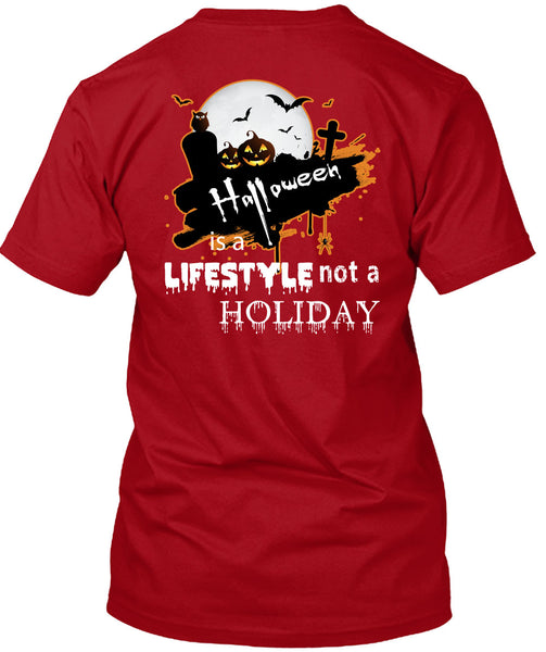 Halloween Is A Lifestyle Not A Holiday T Shirt, I Love You Pumpkin T Shirt