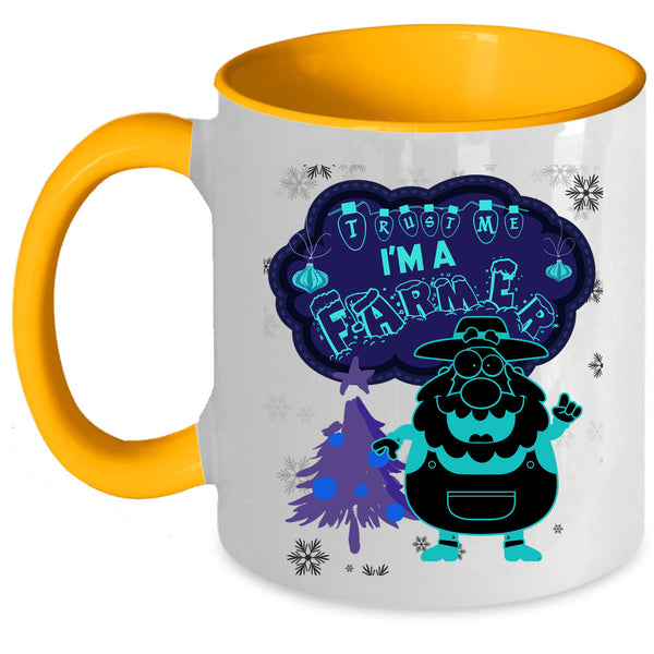 Funny Christmas Gift For Farmer Coffee Mug, I'm A Farmer Accent Mug