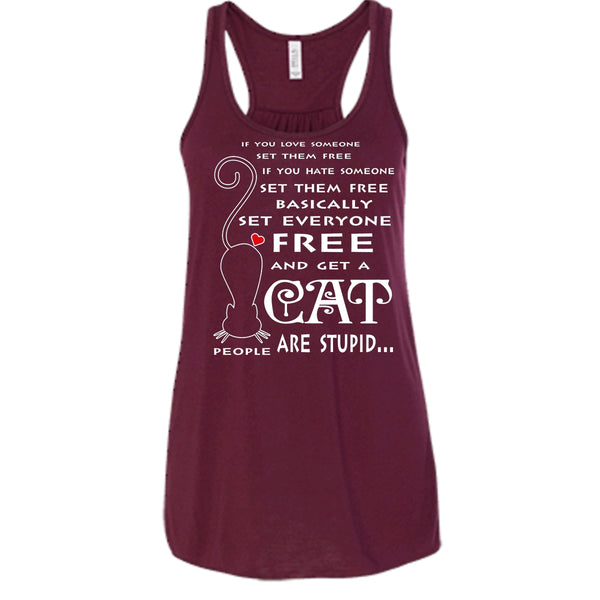 Set Them Free Basically Set Everyone Free Shirt, And Get A Cat Shirt