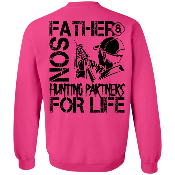 I Love Papa T Shirt, Father And Son Hunting Partners Sweatshirt