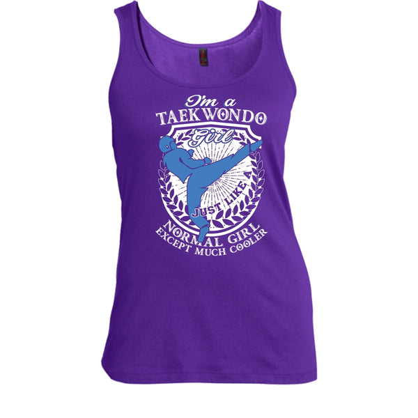 I'm A Figure Skating Girl T Shirt, Coolest Figure Skating Girl Tank Top
