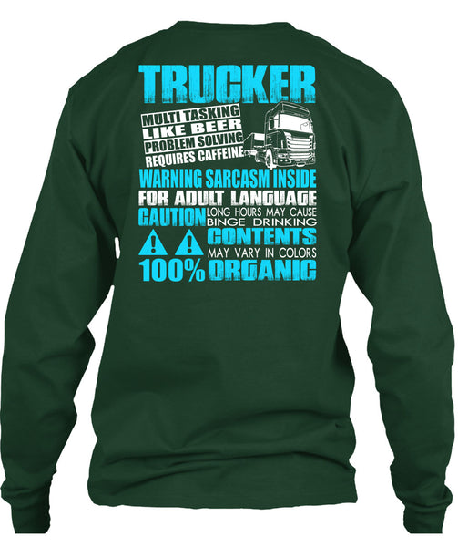 Trucker Multitasking Like Beer T Shirt, I Love Beer T Shirt