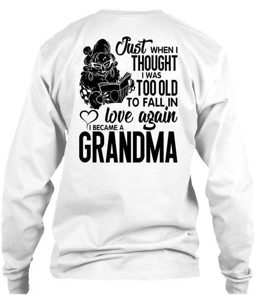 I Became A Grandma T Shirt, I Love Grandma T Shirt