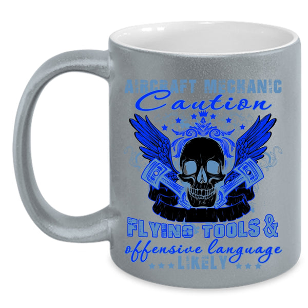 Cool Aircraft Mechanics Coffee Mug, Aircraft Mechanics Accent Mug