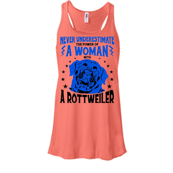 The Power Of A Woman With A Rottweiler Shirt, I Love My Dog Shirt