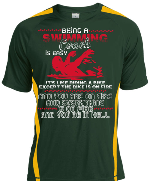 Being A Swimming Coach T Shirt, You're In Hell T Shirt, Cool Shirt