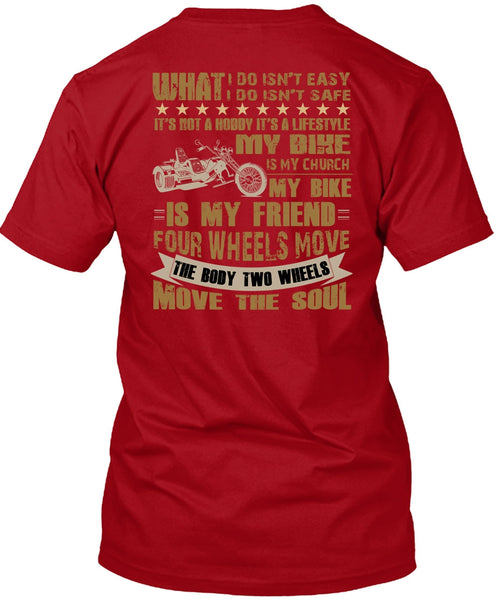 It's A Lifestyle My Bike T Shirt, Being A Biker T Shirt
