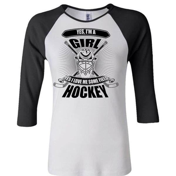 I'm A Girl T Shirt, I Love Hockey T Shirt, Awesome T-Shirts