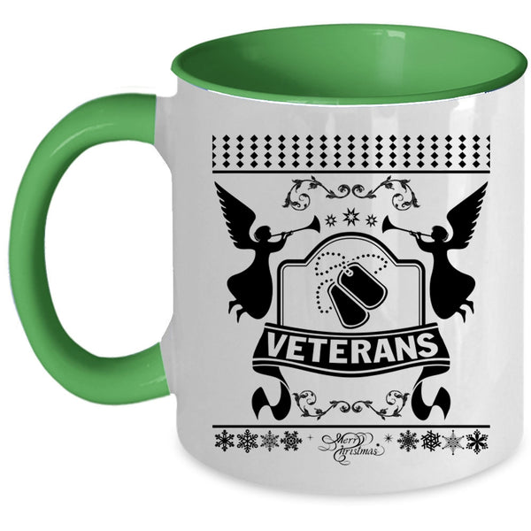 Christmas Gift For Veterans Coffee Mug, Veterans Accent Mug