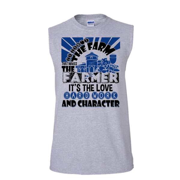 It's Isn't The Farme T Shirt, Coolest Farmer T Shirt, Awesome t-shirts (Men's Cotton Sleeveless)