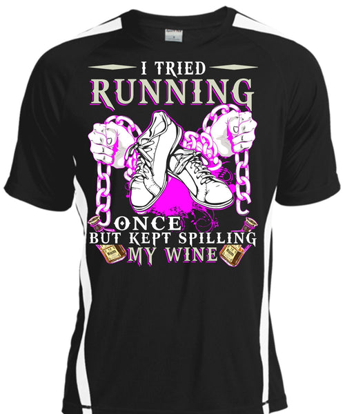 A black t-shirt with the shopify logo