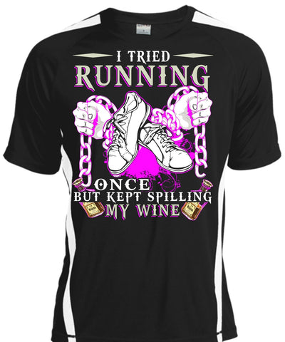 A black t-shirt with the shopify logo