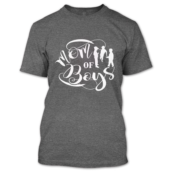 Mom Of Boys T Shirt, Coolest Mom T Shirt