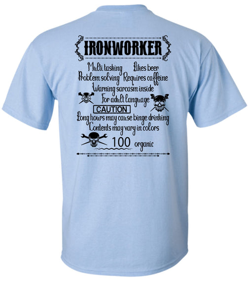 Ironworker Multitasking T Shirt, Being An Ironworker T Shirt