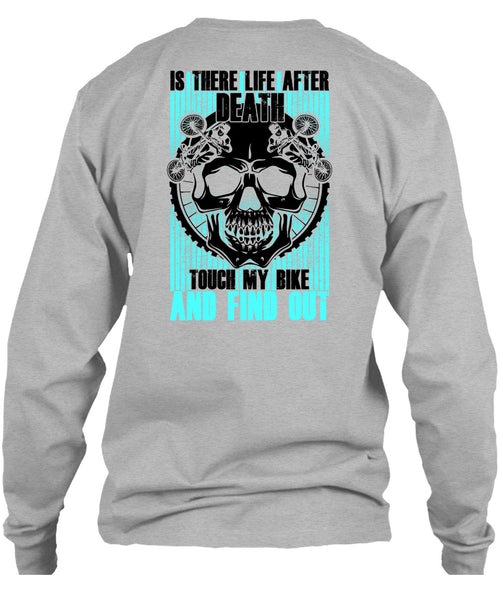 Touch My Bike And Find Out T Shirt, I Love Biker T Shirt