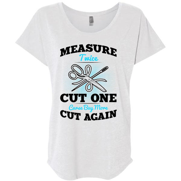 Measure Twice Cut One T Shirt, I Love Knitting T Shirt, Awesome T-Shirts
