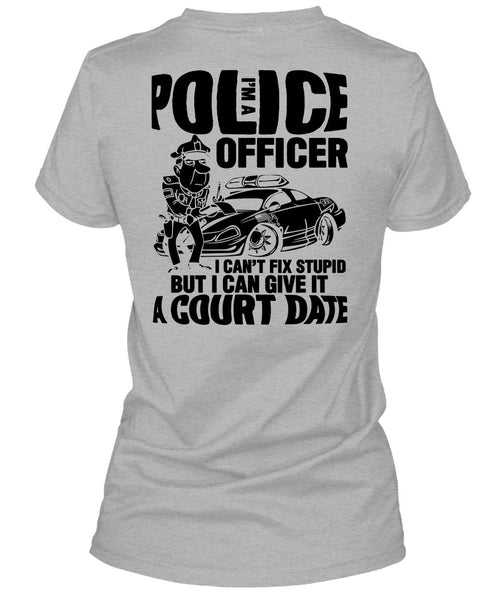I'm A Police Officer T Shirt, I Love Police T Shirt