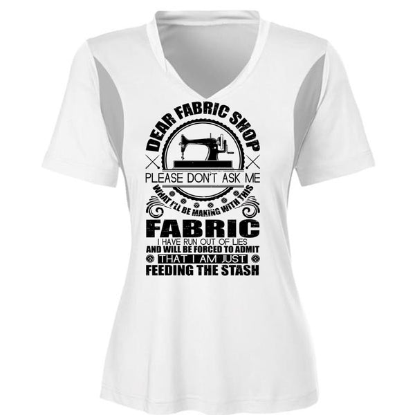 Dear Fabric Shop T Shirt, I Love Sewing T Shirt, Awesome T-Shirts