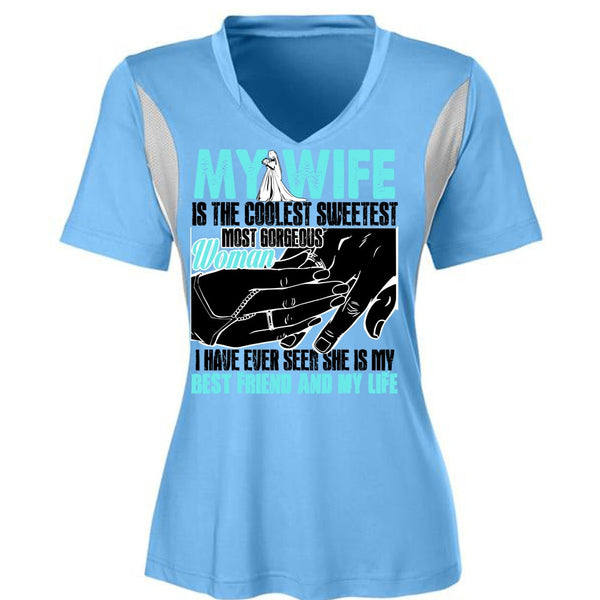 My Wife Is The Coolest T Shirt, I Love My Wife T Shirt, Awesome T-Shirts