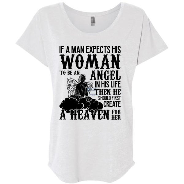 Woman To Be An Angel T Shirt, I Love Wife T Shirt, Awesome T-Shirts