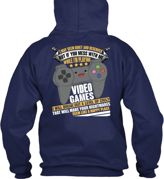 I'm Playing Video Games T Shirt, Like A Happy Place T Shirt