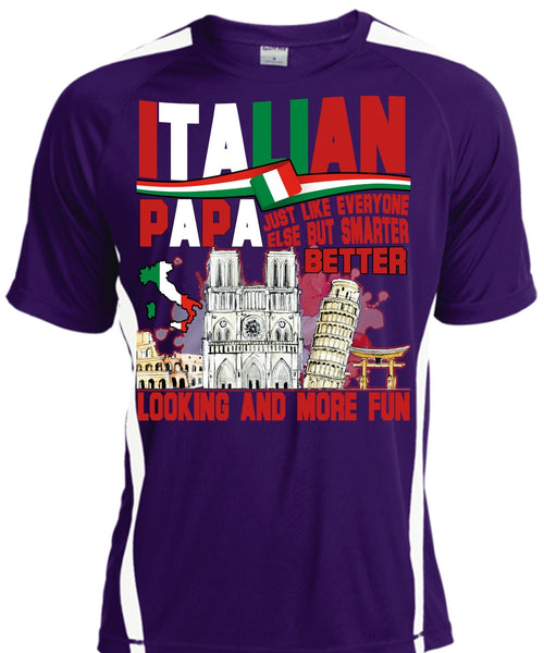 Italian Papa T Shirt, Smarter Looking T Shirt, Cool Shirt