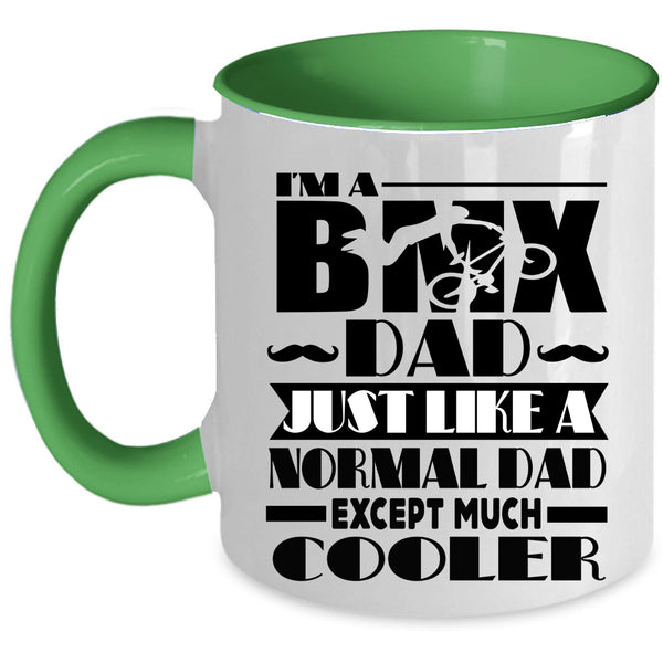 Cool Daddy Coffee Mug, I'm A BMX Dad Accent Mug