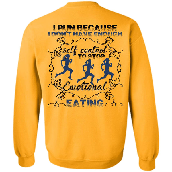I Love Running T Shirt, I Run Sweatshirt