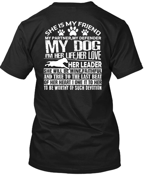 A black t-shirt with the shopify logo