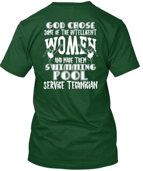 Made Them Swimming Pool T Shirt, The Intelligent Women T Shirt