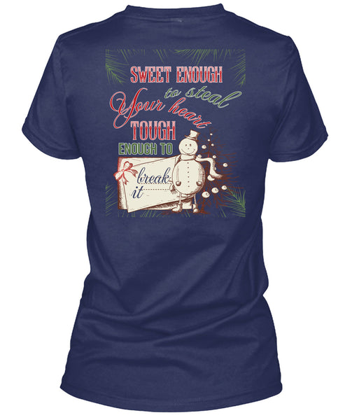 Sweet Enough To Steal Your Heart T Shirt, I Love Christmas T Shirt