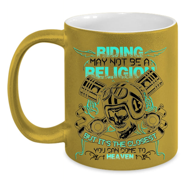 Awesome Gift For Bikers Coffee Mug, Riding Accent Mug