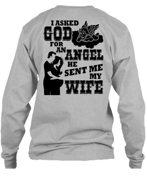 He Sent Me My Wife T Shirt, I Love My Wife T Shirt