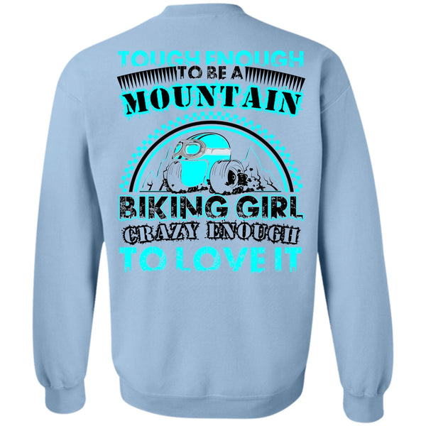 I Love Biking T Shirt, Mountain Biking Girl Sweatshirt